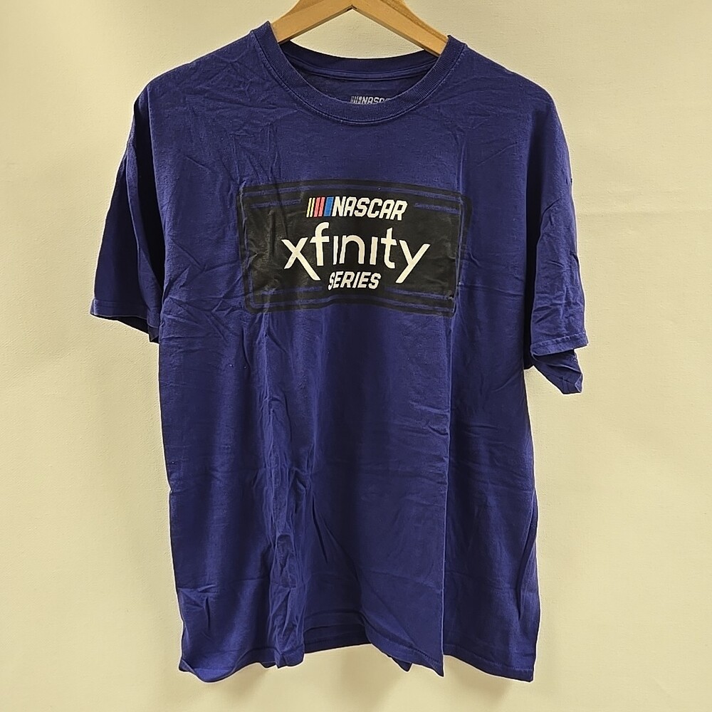 Nascar Xfinity Series T-Shirt Mens XL Purple Short Sleeve